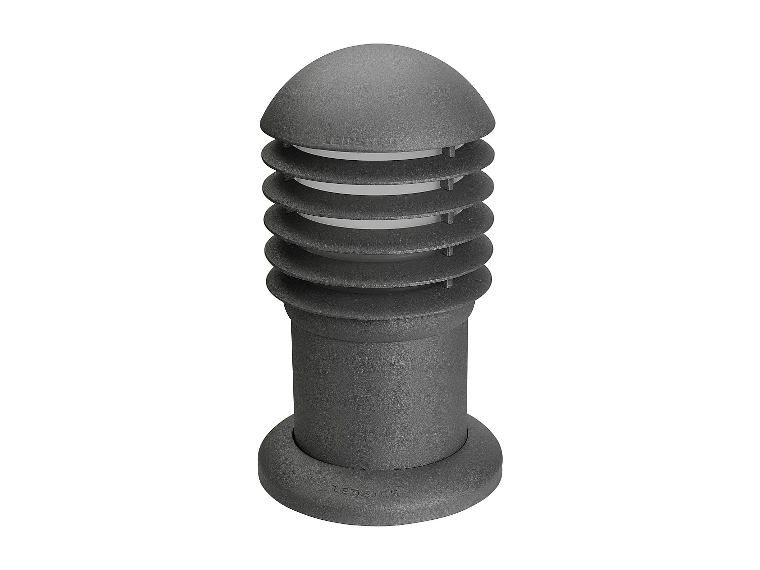 LEDS C4 Balise Ip66 Balizas Grid 300Mm E27 15W Gris Urbain