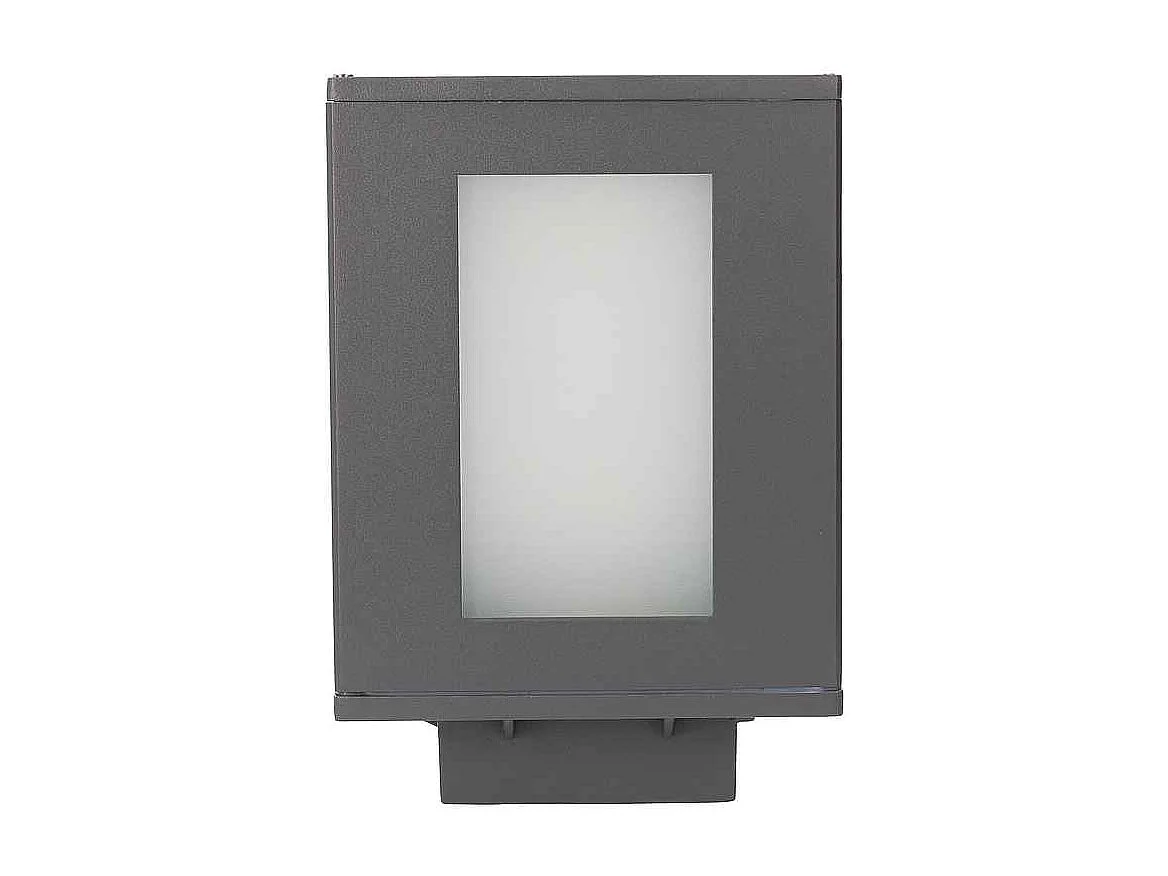 FORLIGHT Balise de Jardin Ip44 Alfil E27 15W Gris Urbain