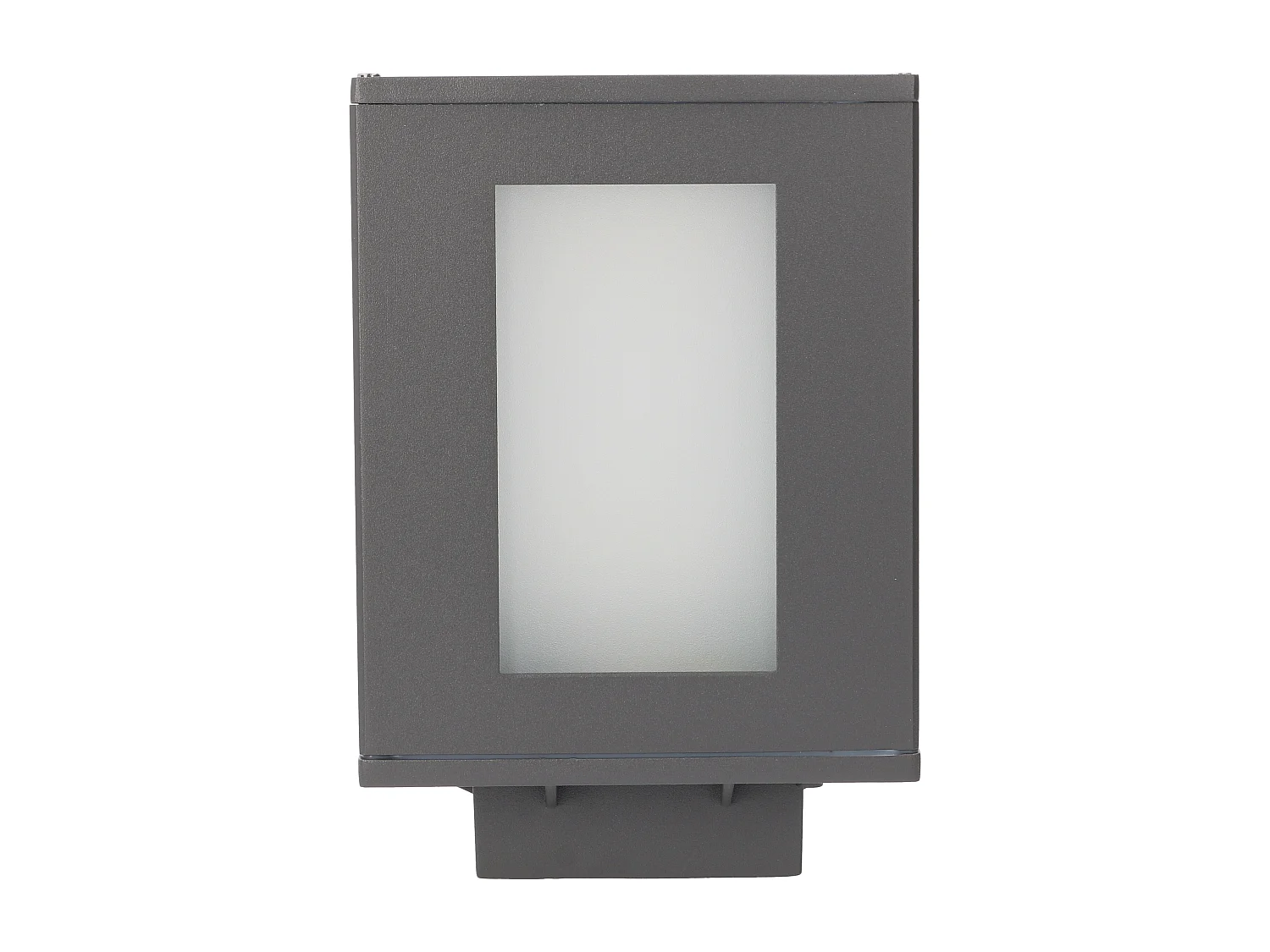 FORLIGHT Balise de Jardin Ip44 Alfil E27 15W Gris Urbain