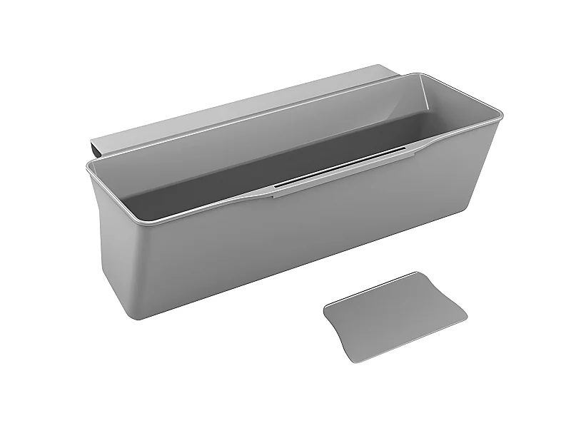 Conteneur à Déchets Organiques avec Grattoir CLEANTEX de Metaltex