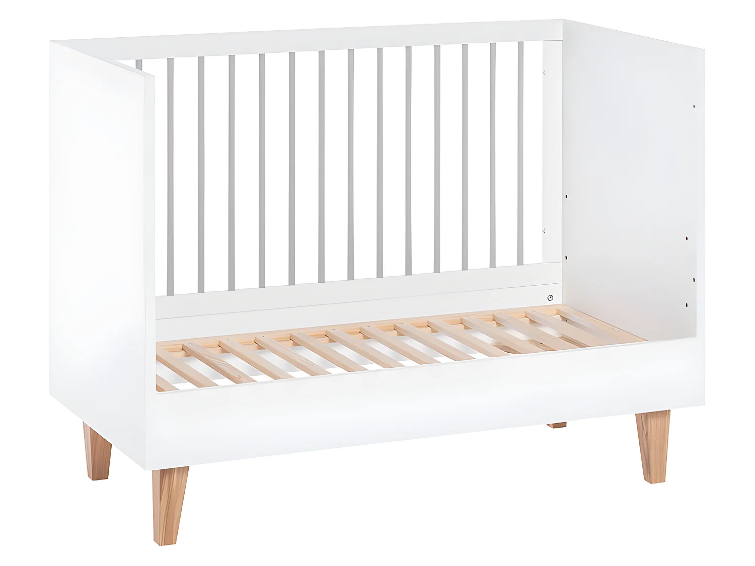 Lit bébé Concept Blanc