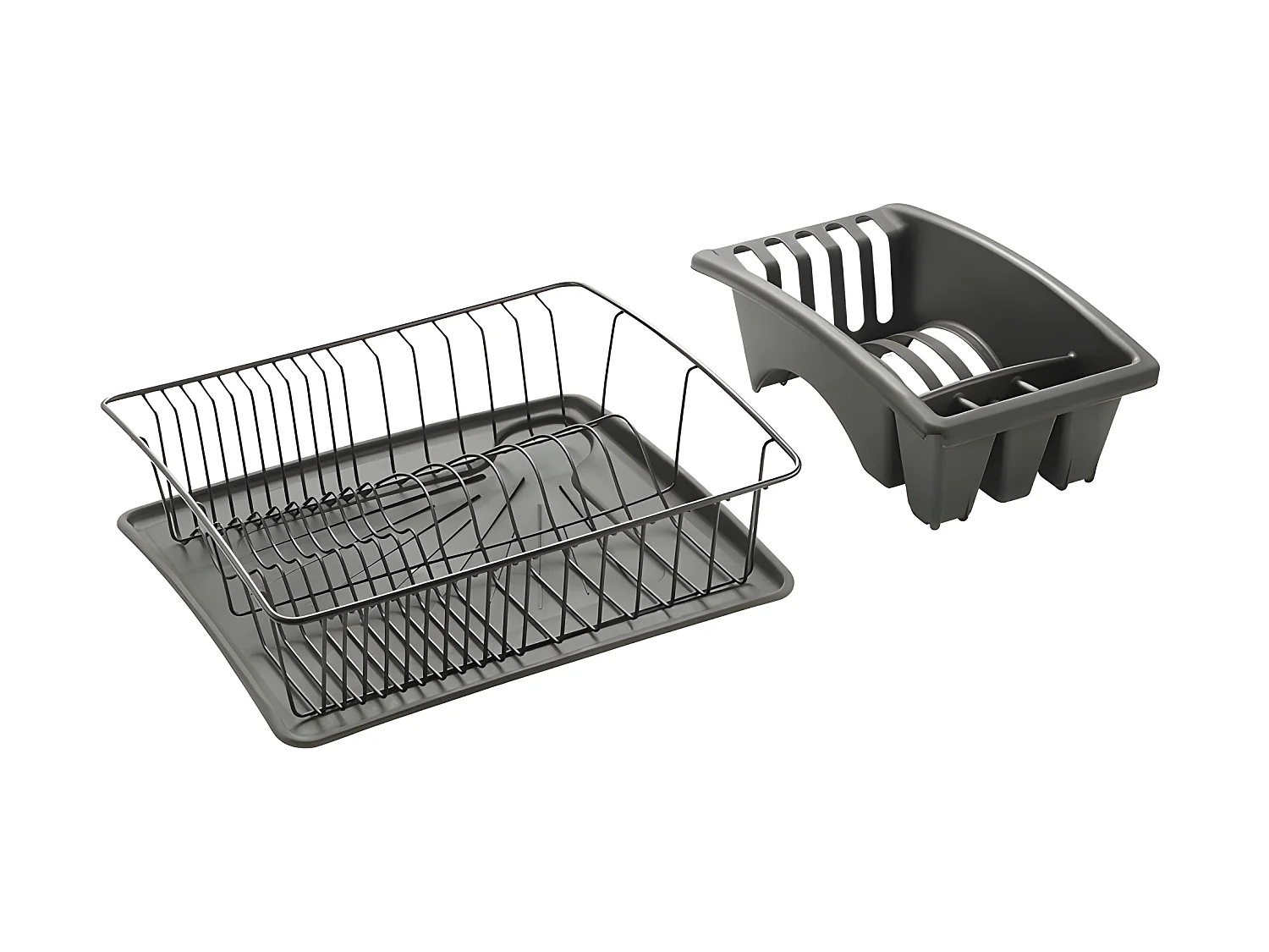 Escorredor de Louça Aquatex Plus Lava Noir Metaltex Touch-Therm 31x37x13 cm