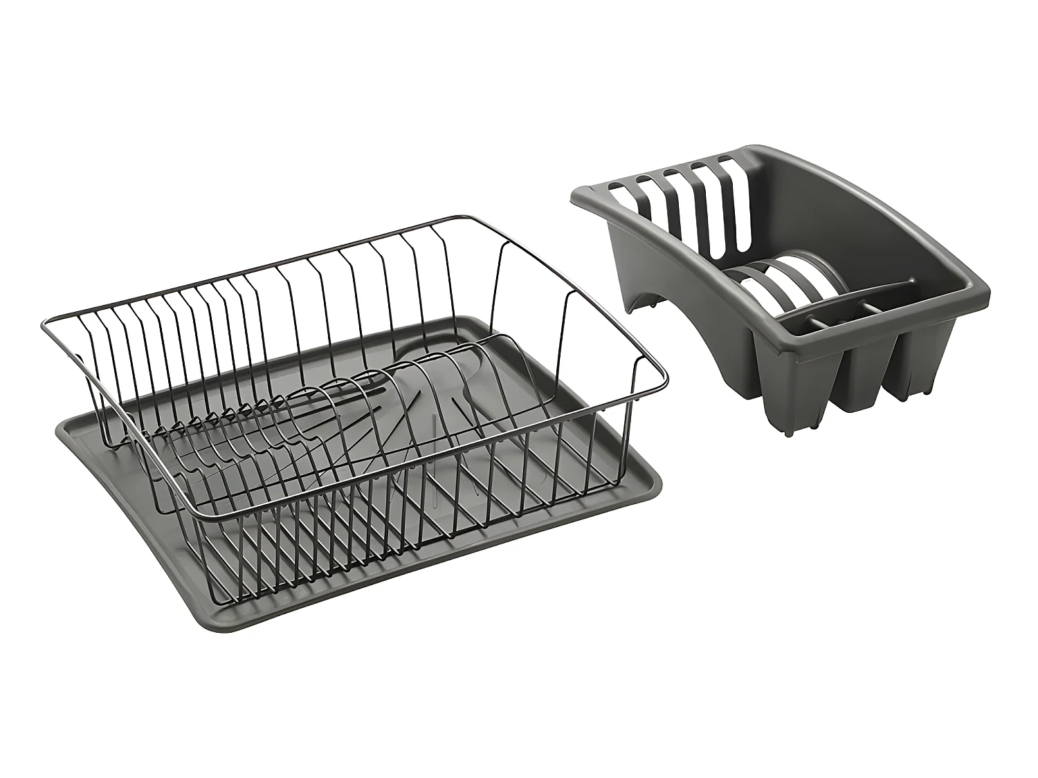 Afdruiprek Aquatex Plus Lava Noir Metaltex Touch-Therm 31x37x13 cm