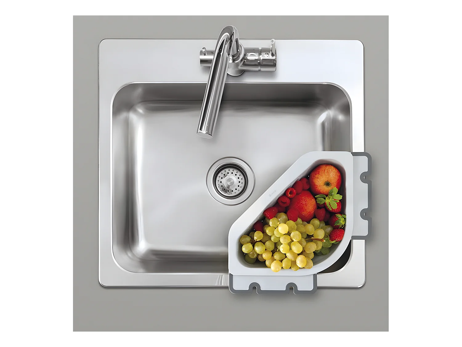 Égouttoir de Lavabo DRAIN ON de Metaltex