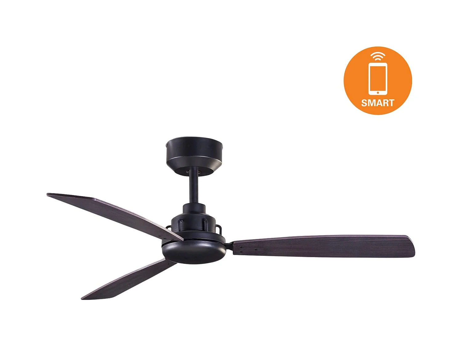 LEDS C4 Ventilateur du Plafond Xaloc Ø1320Mm Light For Life Noir Noir