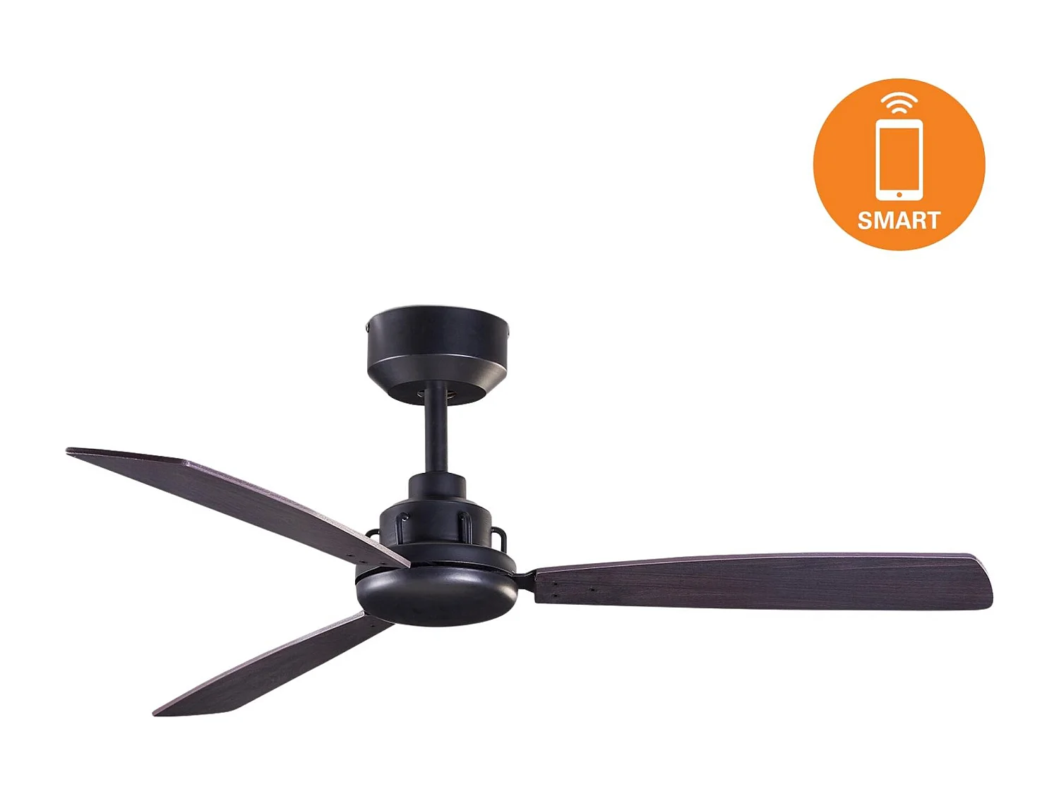 LEDS C4 Ventilateur du Plafond Xaloc Ø1320Mm Light For Life Noir Noir