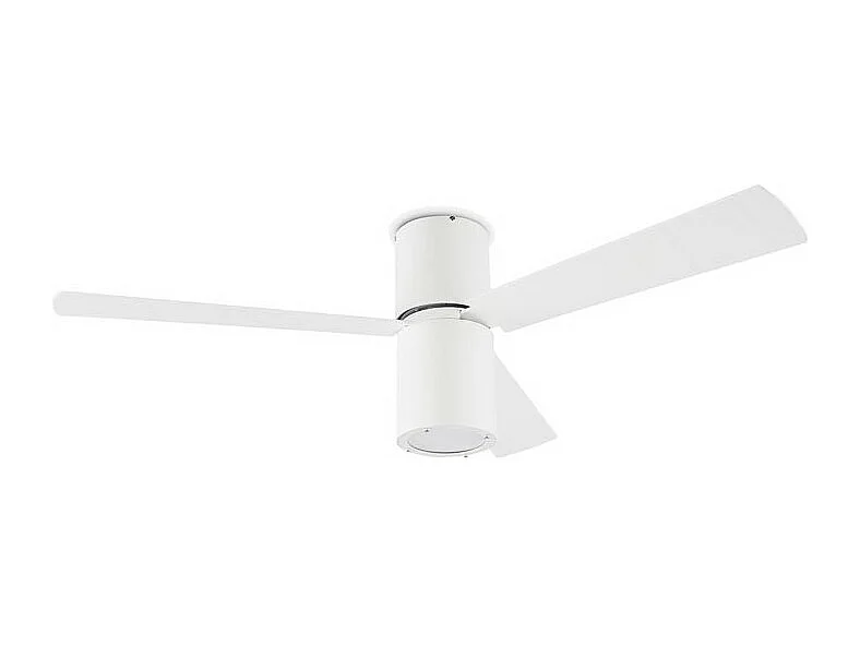 LEDS C4 Ventilateur du Plafond Ip20 Formentera E27 15W Blanc Brillant Blanc