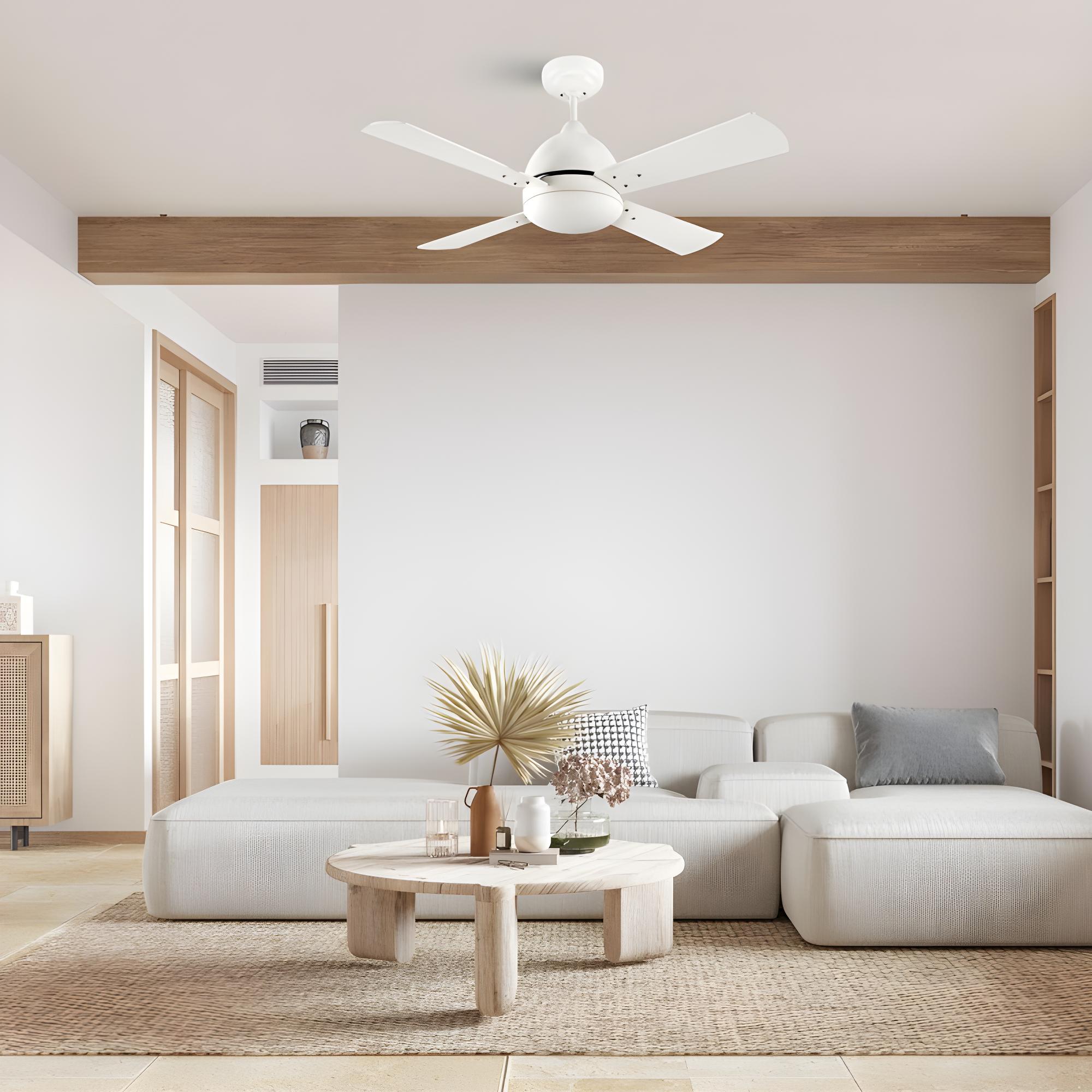 Forlight Ventilateur Du Plafond Borneo E W Blanc