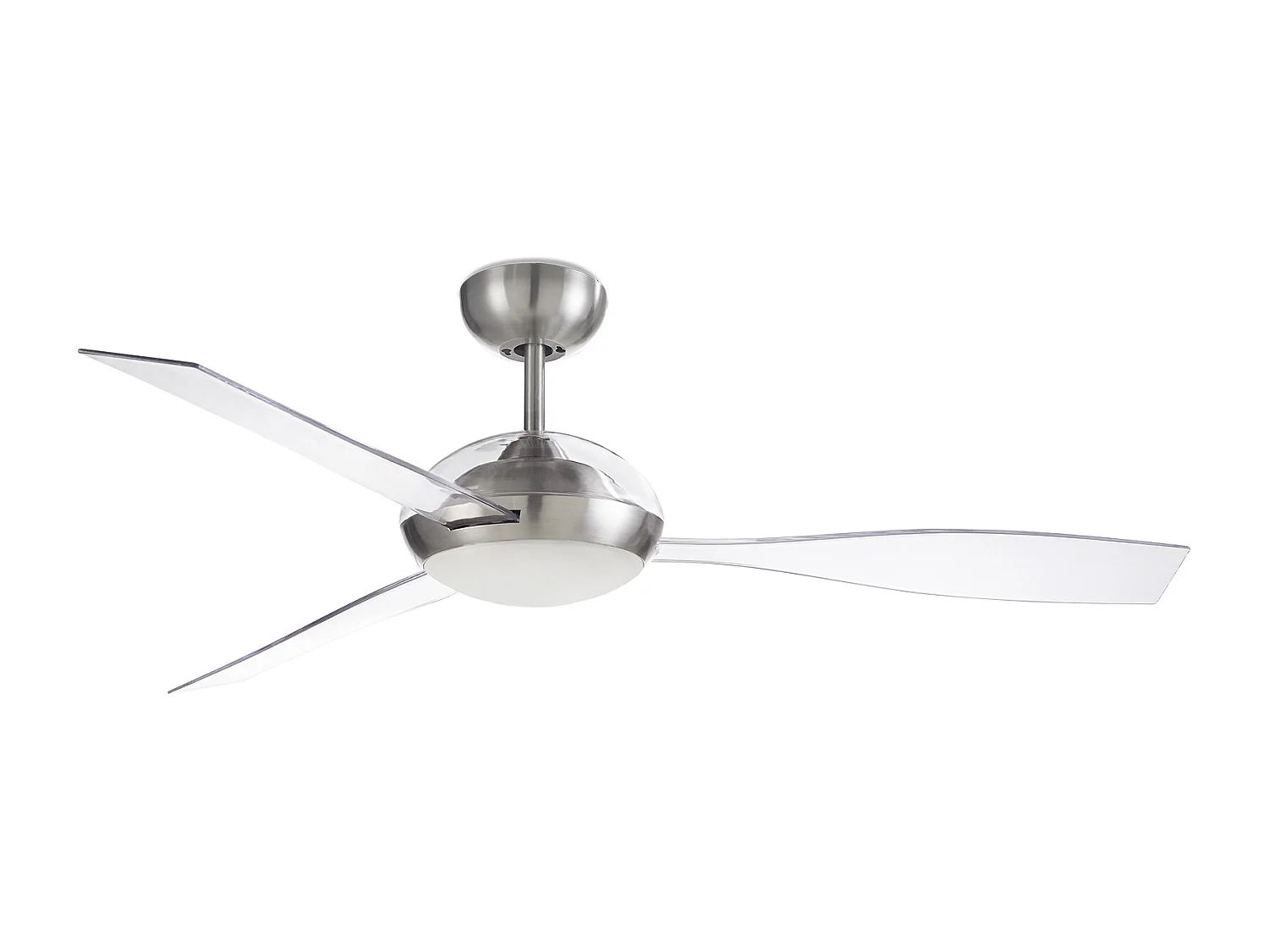 LEDS C4 Ventilateur du Plafond Ip20 Sirocco Led 16W Blanc Chaud - 3000K 0-10V / Dali / Pwm Nickel