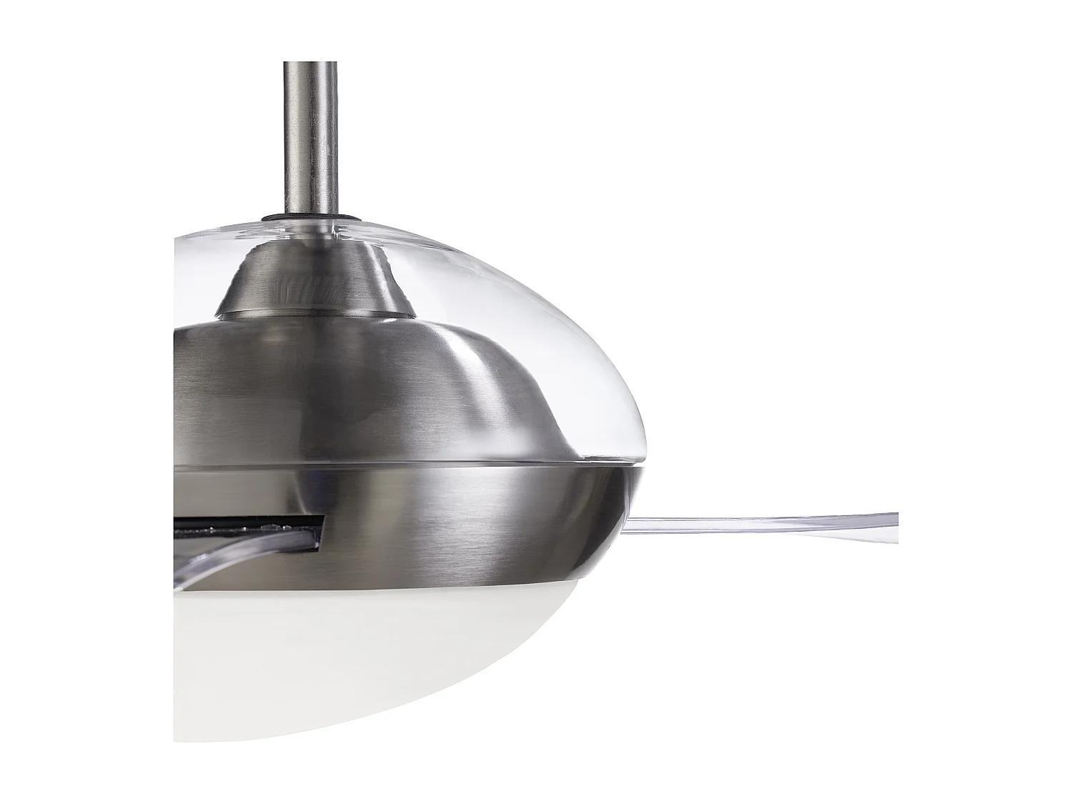 LEDS C4 Ventilateur du Plafond Ip20 Sirocco Led 16W Blanc Chaud - 3000K 0-10V / Dali / Pwm Nickel