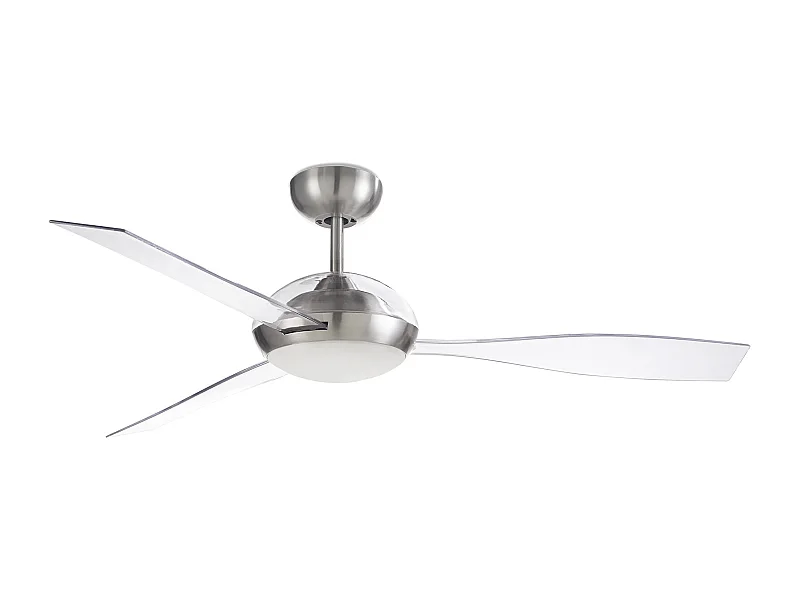 LEDS C4 Ventilateur du Plafond Ip20 Sirocco Led 16W Blanc Chaud - 3000K 0-10V / Dali / Pwm Nickel
