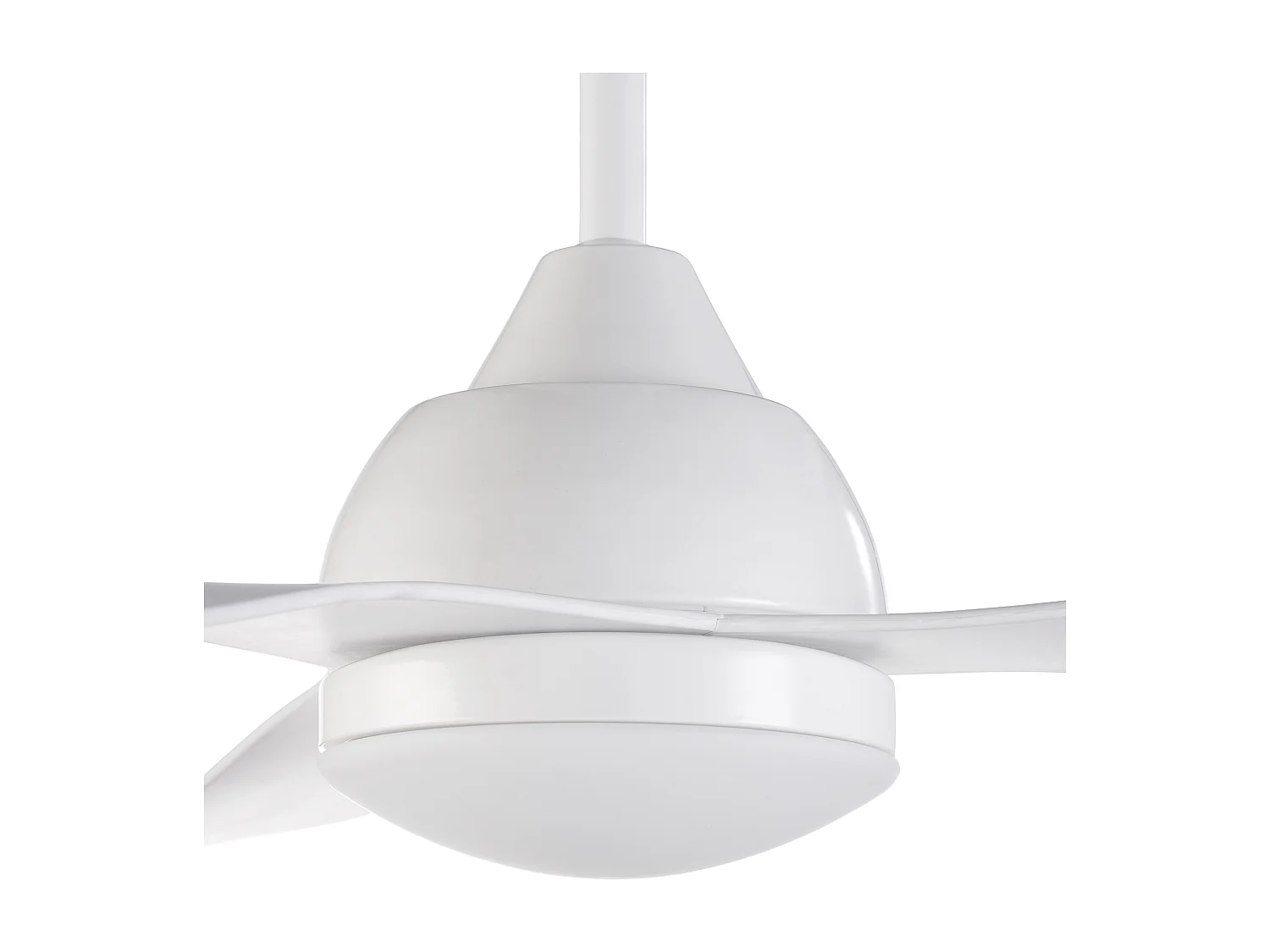 LEDS C4 Ventilateur du Plafond Ip20 Nepal Led 14.5W Blanc Chaud - 3000K Blanc Brillant Blanc 950L