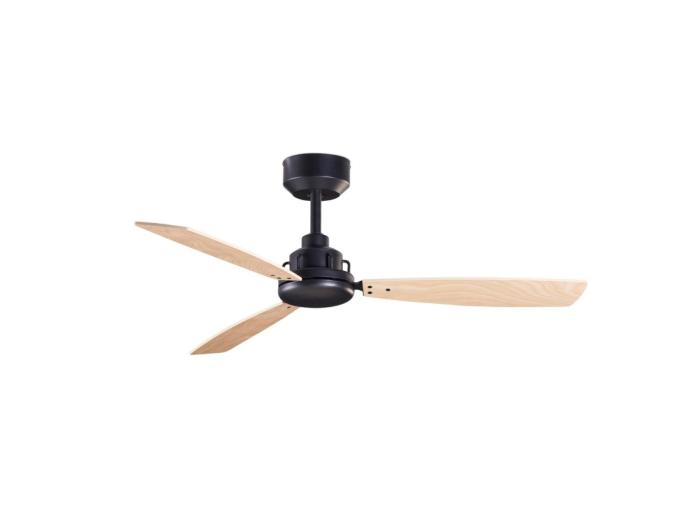 LEDS C4 Ventilateur du Plafond Xaloc Ø1000Mm Noir Bois Blond
