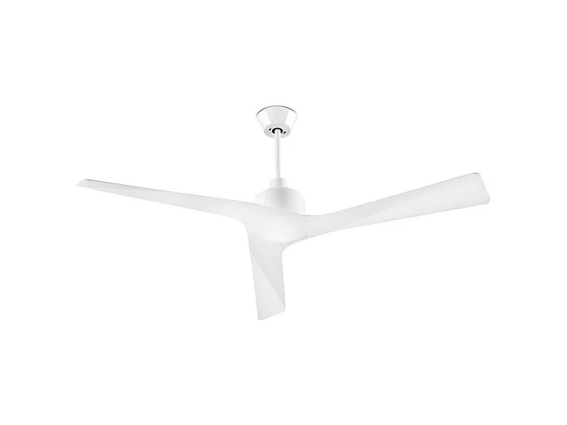 LEDS C4 Ventilateur du Plafond Ip20 Mogan Blanc Brillant Blanc