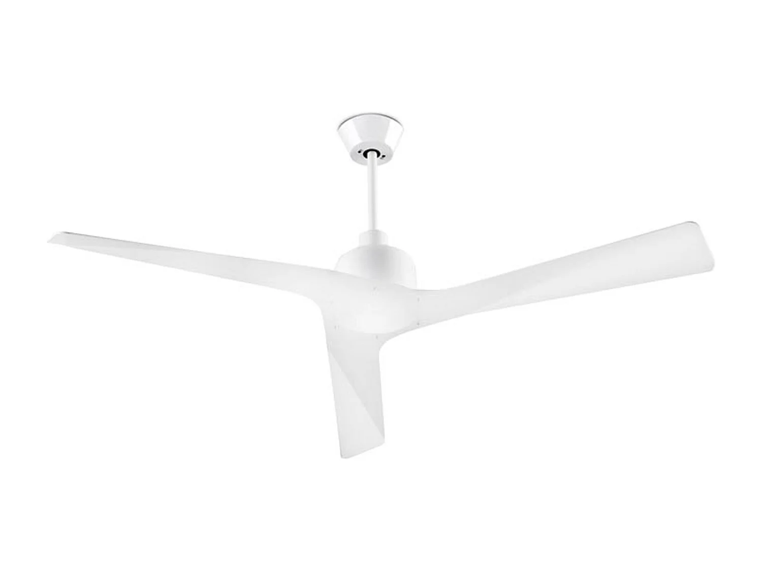 LEDS C4 Ventilateur du Plafond Ip20 Mogan Blanc Brillant Blanc