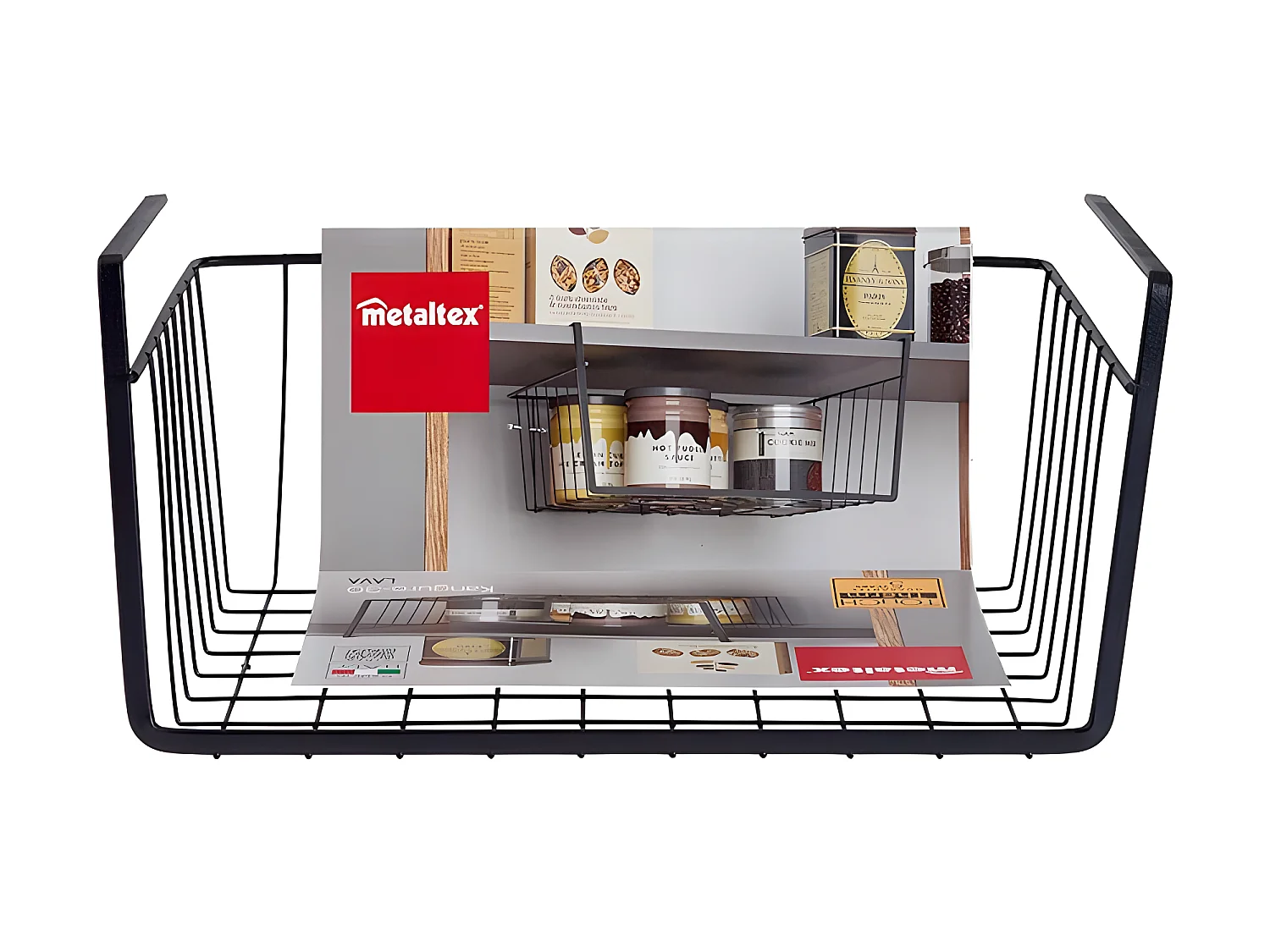 Estante KANGURO 30 cm Touch-Therm® Negro - Metal/Acero - Fabricado en Italia