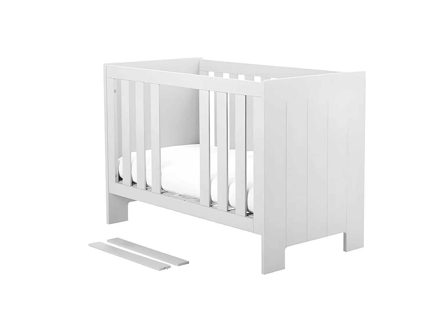 Lit bébé Calmo Blanc