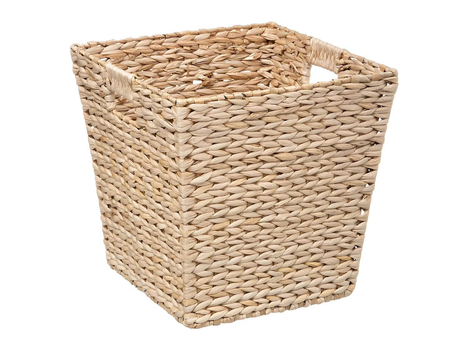 Boîte de rangement en Osier naturel 31 x 31 cm