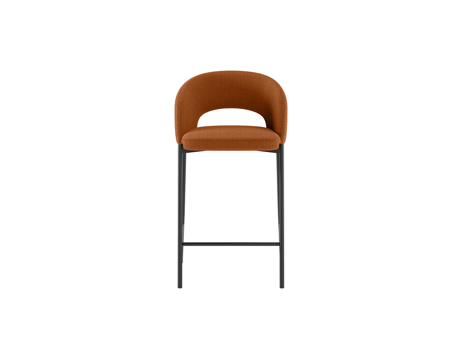 Set de 2 tabourets Greta - Orange