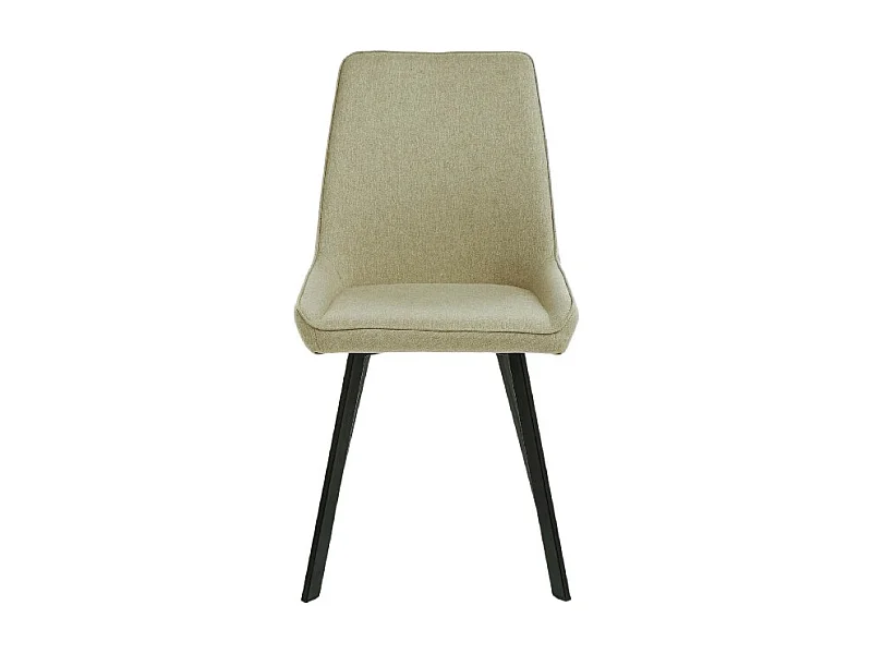 Fox - Beige microvezel stoel 4 st