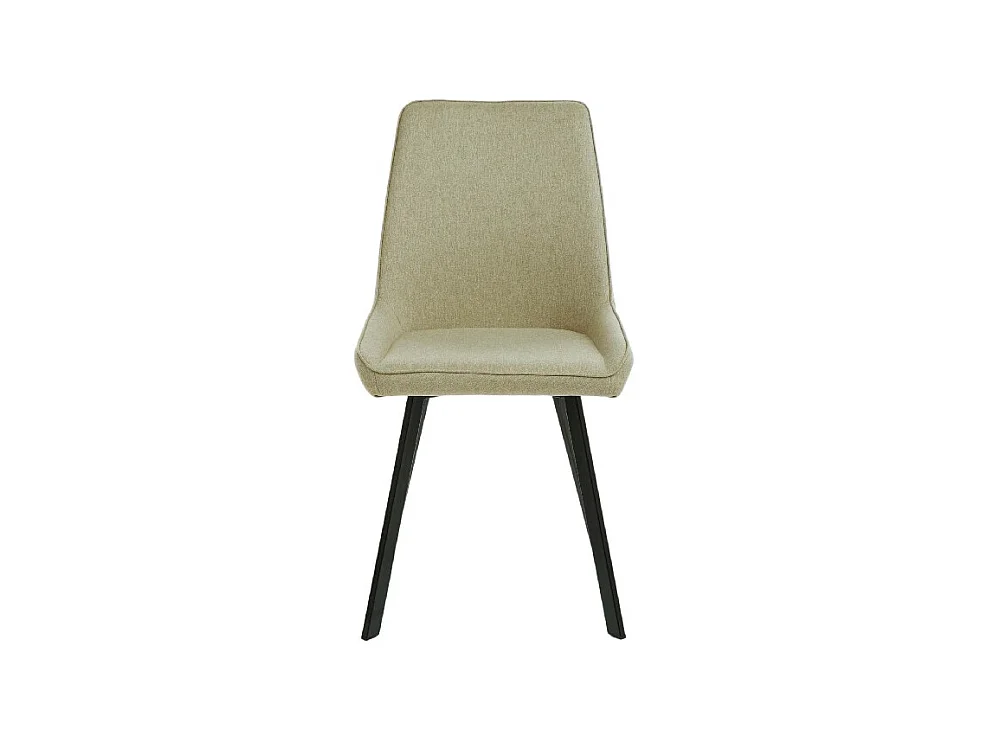 Fox - Silla microfibra beige 4 piezas