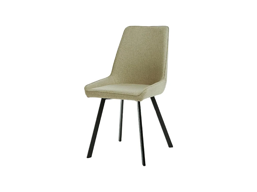 Fox - Silla microfibra beige 4 piezas