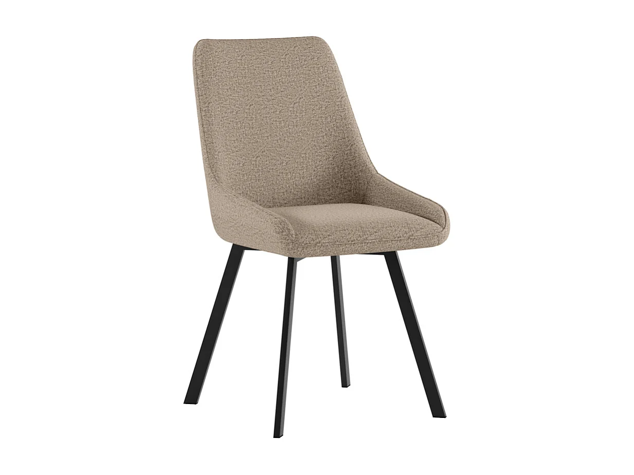 Lot de 4 chaises Fox - Beige