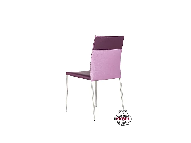Minnie - Silla de piel sintética morada (4 piezas)