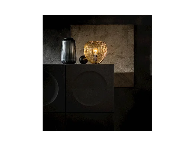 Jaula - Zwart metalen tafellamp