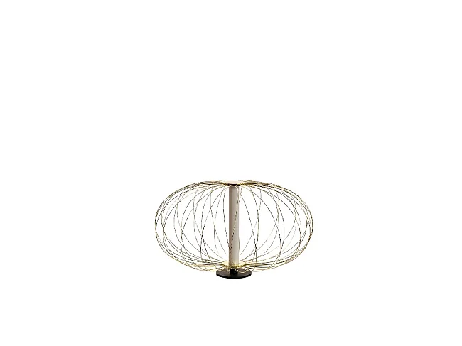 Mizar - LED-tafellamp in wit staal