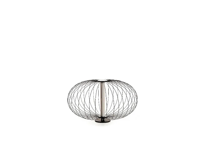 Mizar - LED-tafellamp in wit staal