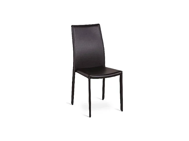 Lot de 4 chaises Kitty - Marron