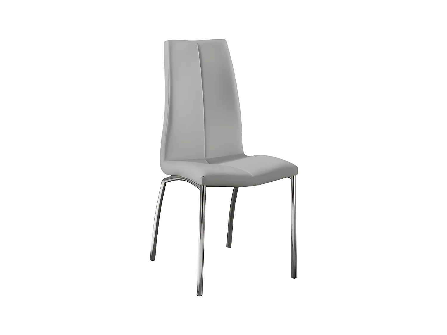 Lot de 4 chaises Viva - Gris
