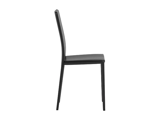 Lot de 4 chaises Kitty - Noir