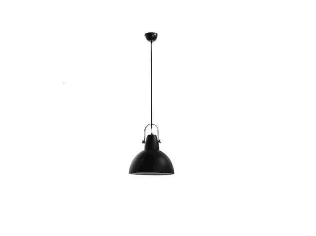 Lampe à suspension Kande - Noir, Gris