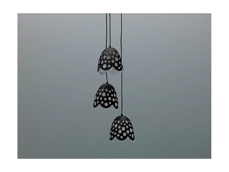 Lampe à suspension Bells - Noir