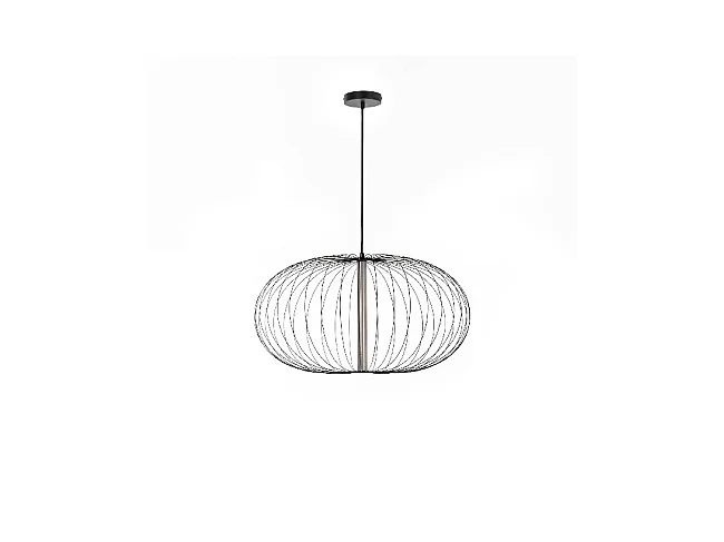 Mizar - LED hanglamp in zwart staal