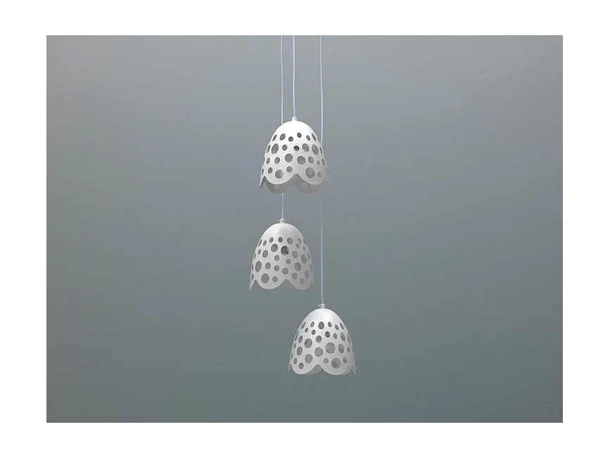 Lampe à suspension Bells - Blanc