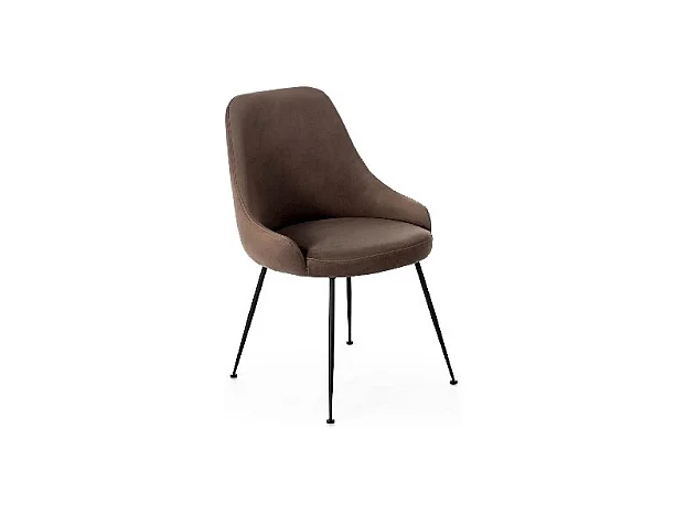 Chaise Moderne - Nandy - Marron