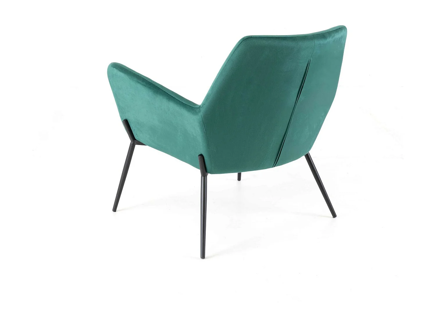 Gin - Groene fluwelen fauteuil
