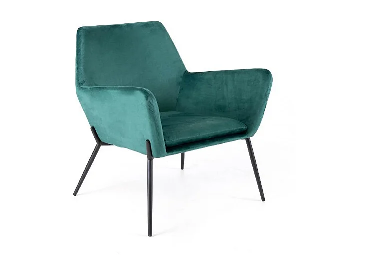 Fauteuil Moderne - Gin - Vert, Noir