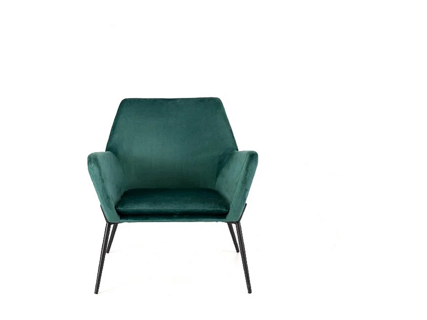 Fauteuil Moderne - Gin - Vert, Noir