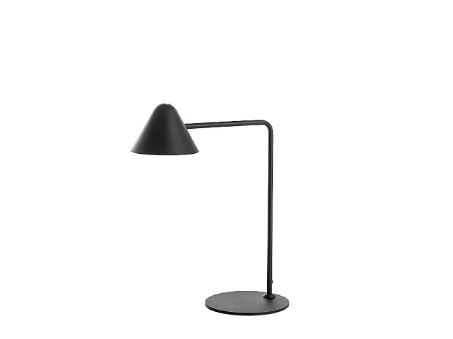 Antares - Lámpara de mesa LED de metal negro