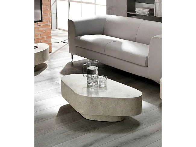 Table basse Moderne - Trapezio - Beige