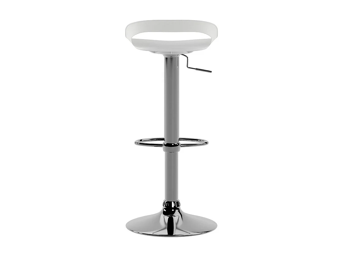 Tabouret Moderne - Glen - Blanc, Gris