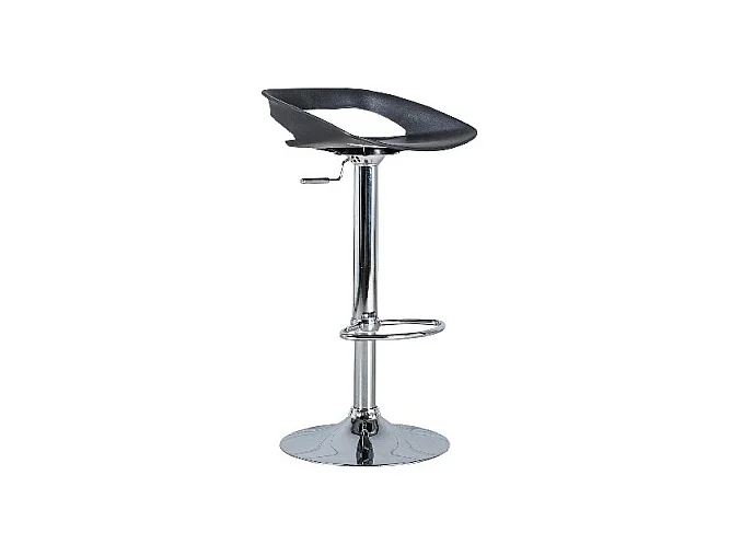Tabouret Moderne - Glen - Noir, Gris