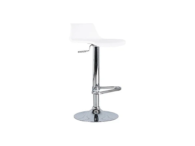 Tabouret Moderne - Fred - Blanc, Gris