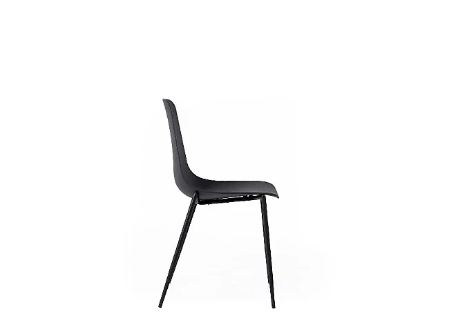 Frida - Black Polypropylene Chair 4 pcs