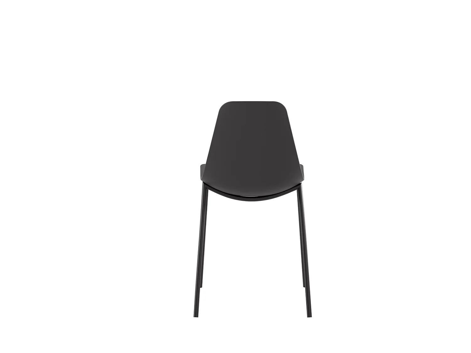 Lot de 4 chaises Frida - Noir