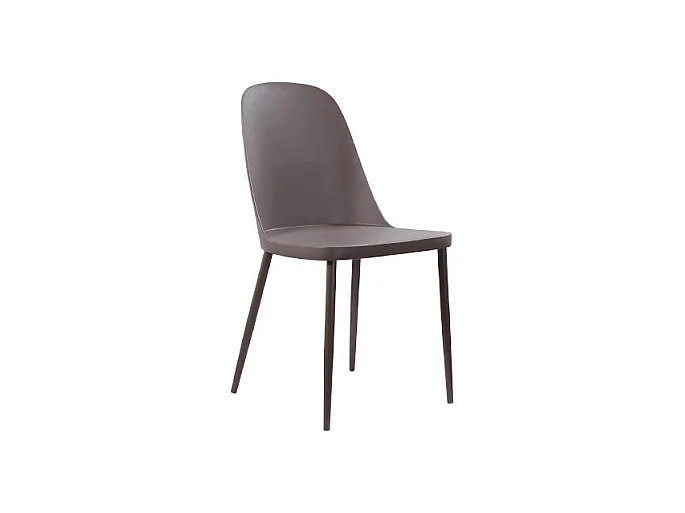 Lot de 4 chaises Tamara - Marron